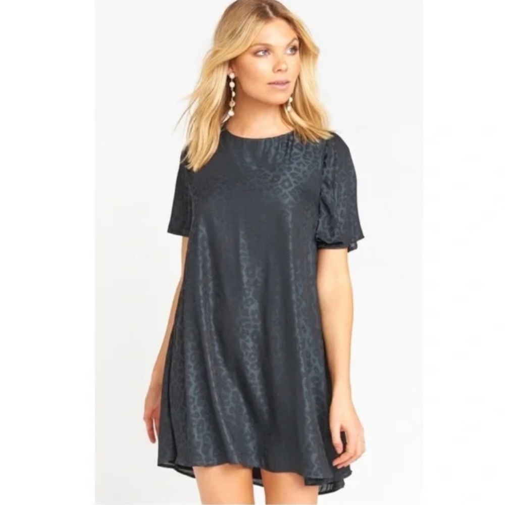 Show Me Your Mumu animal print mini dress. Worn once. Retail 108